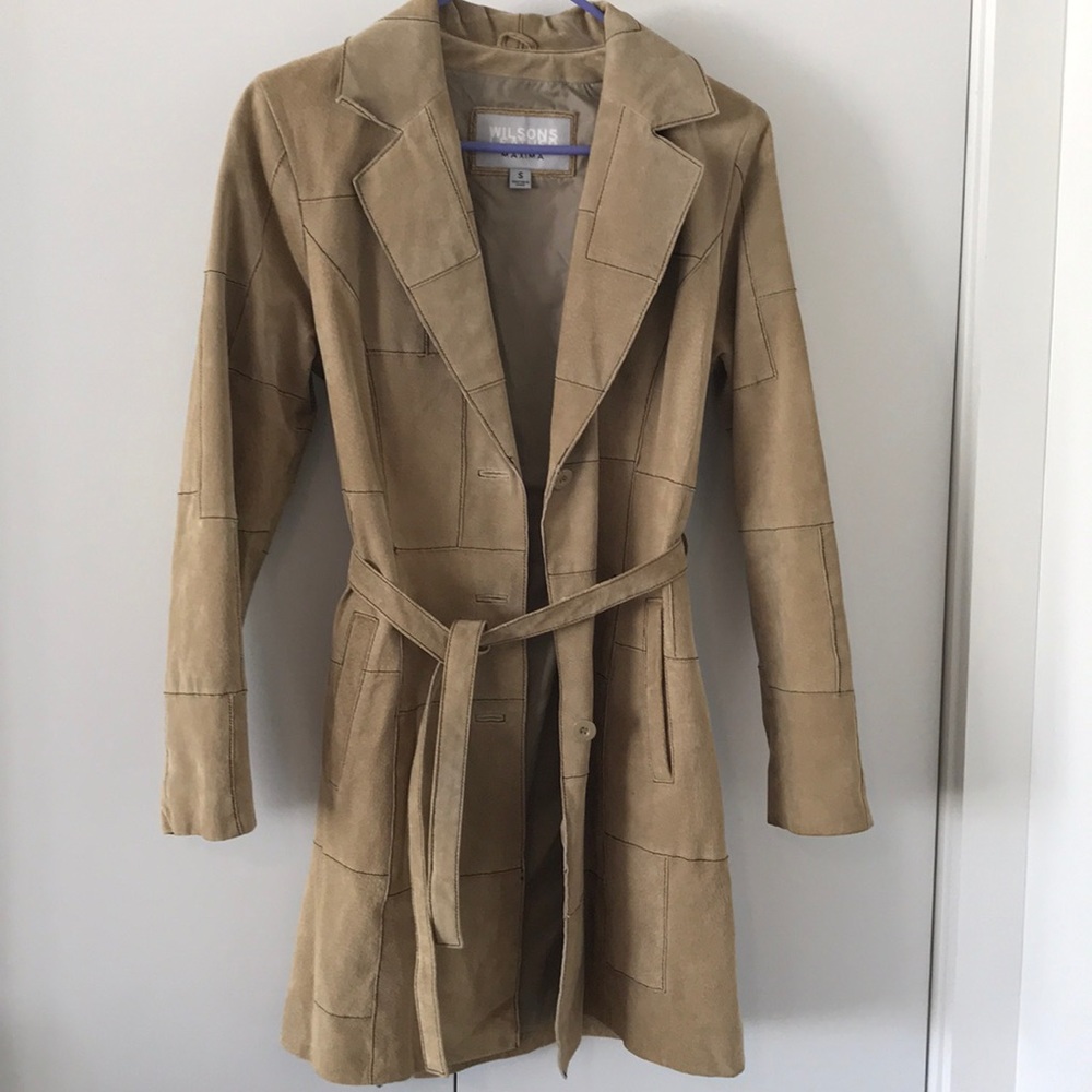 Wilsons Leather, Mid Length Suede 🧥